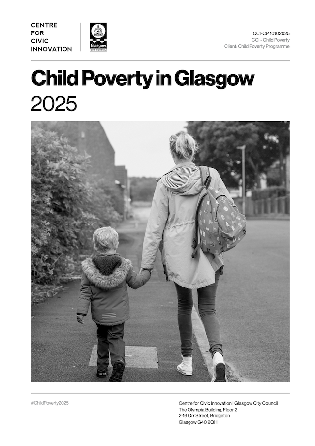 2025 Child Poverty Report Cover Page